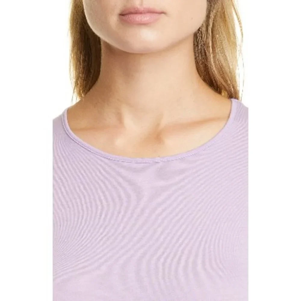 💕VINCE💕 Solid Crew Neck T-Shirt - Cotton/Modal Medium M NWT - Picture 7 of 16